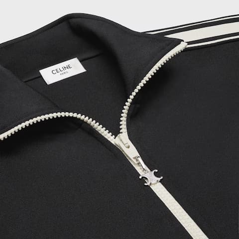 CHAQUETA DE CHÁNDAL CELINE DE PUNTO DE DOBLE FAZ - 2