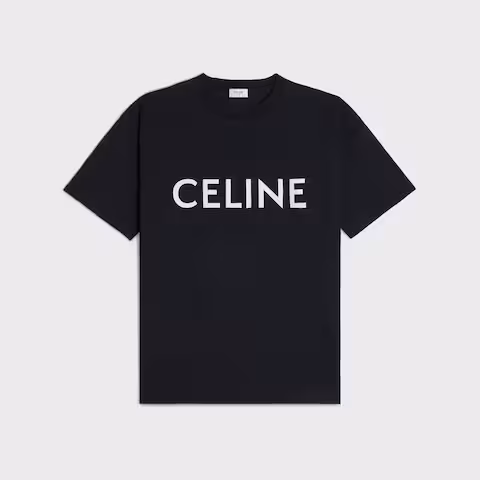 CAMISETA HOLGADA CELINE DE PUNTO DE ALGODÓN - 1