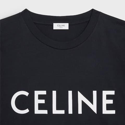 CAMISETA HOLGADA CELINE DE PUNTO DE ALGODÓN - 2