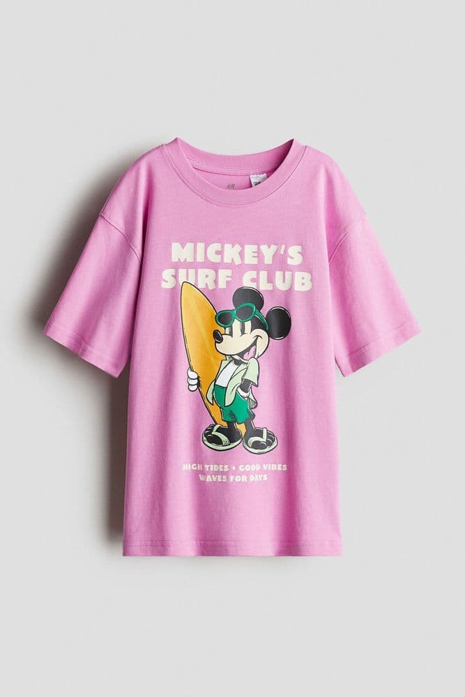 Polo Oversize Estampado Mickey - Principal