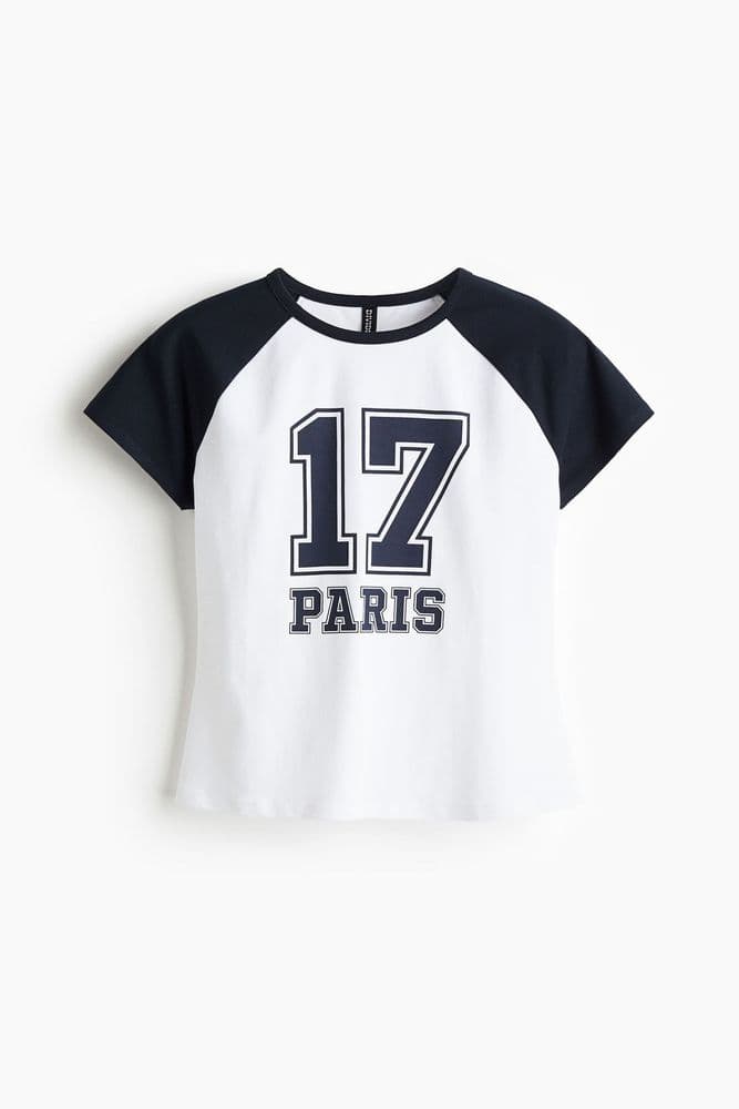 Polo de algodón estampado Paris - 1