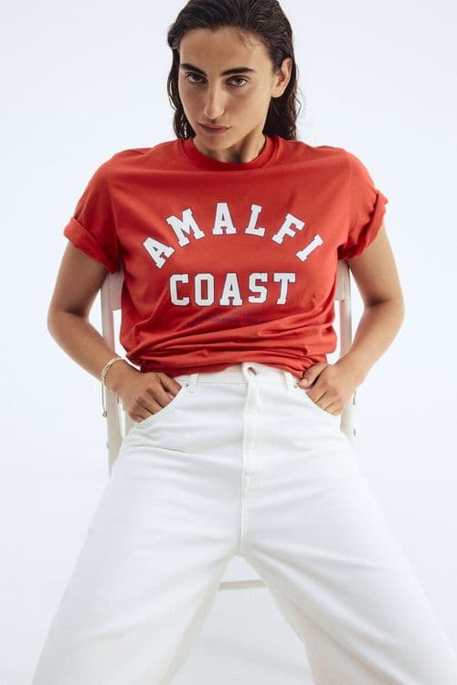 Polera Oversize Amalfi Coast - Hover